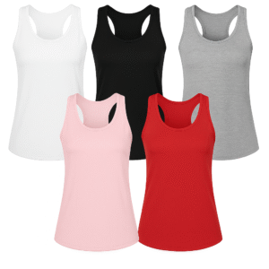 TELALEO 5 pack Workout Tank Tops for Women